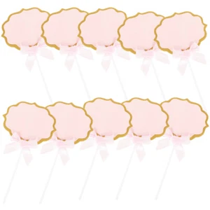 10 Pcs Creative Gift Cupcake Picks Cupcake Decor Dessert - Picture 1 of 12