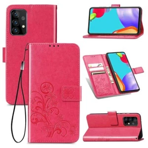 Ochrona Etui na telefon komórkowy do Samsung Galaxy A52 4G 5G A52s Case Cover Pokrowiec Różowe Nowe - Zdjęcie 1 z 7