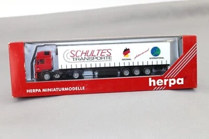 Camion Herpa MAN 19463 semi-remorque Schultes transports 144926 1:87 H0 NEUF emballage d'origine NOS - Photo 1/2