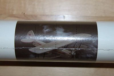 NUEVO Mural Calcomanía Papel Pared Pottery Barn Niños Avión Tomando Vuelo 6x6 Foto 1 de 3