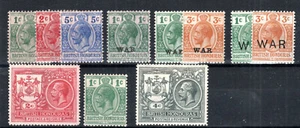 British Honduras 1915-22 all issues from SG 111-23 MH - Picture 1 of 1