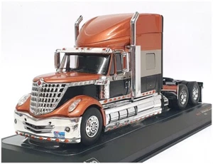 Ixo Scala 1/43 TR152.22 - 2010 Camion Internazionale Lonestar Rame/Argento/Nero - Foto 1 di 5