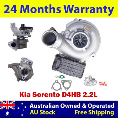 Cargador turbo Billet Upgrade para Kia Sorento D4HB 2,2 L 2009 en adelante Foto 1 de 4