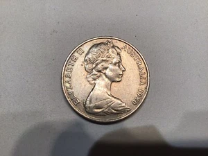 20 Cent Schnabeltier Münze Elizabeth II Australien 1980 - Bild 1 von 2
