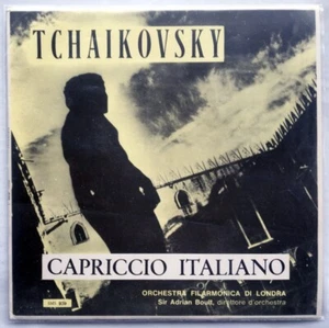 TCHAIKOVSKY CAPRICCIO ITALIANO BOULT 45 GIRI 7" - Foto 1 di 1