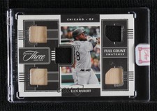 2022 Panini Three and Two Full Count Swatches /35 Luis Robert #FCS-LR