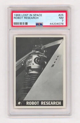 1966 LOST IN SPACE #25 ROBOT RESEARCH PSA 7 - Image 1 of 2