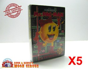 5x SEGA GENESIS BOX CLEAR PROTECTIVE GAME BOX SLEEVE CASE - ARCHIVAL QUALITY