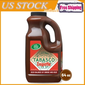 64 Oz Chipotle Pepper Sauce Jug Gluten & Preservative Free Kitchen Condiment US - Picture 1 of 6