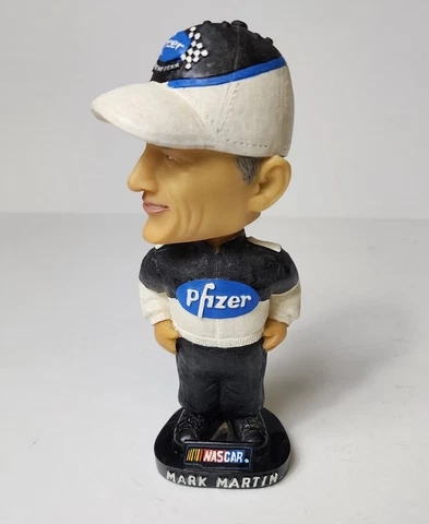 Nascar Mark Martin 8 Inch Phzer Collectable Bobble Head Doll Cover