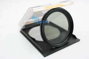 52mm Fader Adjustable Variable ND Filter Neutral Density ND2 ND4 ND8 to ND400 - Picture 1 of 7