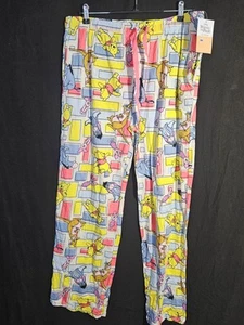 Disney Winnie The Pooh and Friends Tigger Eeyore Piglet Adult Pajama Pants - Picture 1 of 5