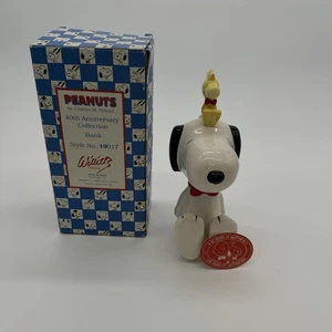 Hucha Colección 40 Aniversario Willitts Años 90 Snoopy Woodstock Usada - Imagen 1 de 5