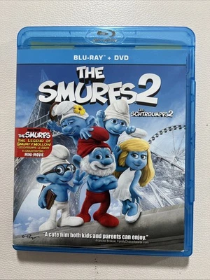 The Smurfs 2 (Blu-ray/DVD, 2013, 2-Disc Set, Canadian) - Image 1 of 3