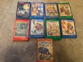 Lot of 9 Intellivision Games &mdash; Most Complete in Box, All working! LOOK READ!