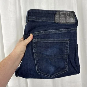 Jeans DIESEL BUSTER Denim Wash 0607A Elastizados REGULAR AJUSTADOS CÓNICOS W 34 L32 - Imagen 1 de 10
