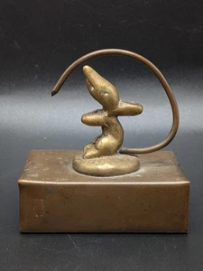 KARL HAGENAUER Art Deco Vienna Bronze Sculpted Mouse Austria Matchbox France - Picture 1 of 12