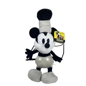 Mickey Mouse Steamboat Willie The True Original 90 Plush Disney NWT 11” - Picture 1 of 7