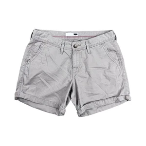 Pantalones Cortos Para Mujer Levi's Gris W27 Informales Chino Dobladillo Enrollado Algodón Verano - Imagen 1 de 10