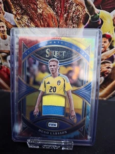 HUGO LARSSON 2024-25 PANINI SELECT FIFA #SW-HL SWATCHES TIE-DYE PRIZM PATCH /25 - Picture 1 of 2