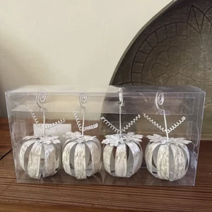 Pumpkin 4 Piece Place Settings Card Holders Tableware Hobby Lobby 2022 - Picture 1 of 8