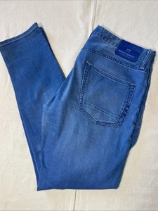 Scotch & Soda Jeans Mens 33x34 Blue Ralston Straight Fit Button Fly - Picture 1 of 12