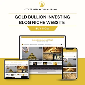 *GOLD INVESTING * sito web affiliato attività in vendita con CONTENUTI DI AGGIORNAMENTO AUTOMATICO - Foto 1 di 1