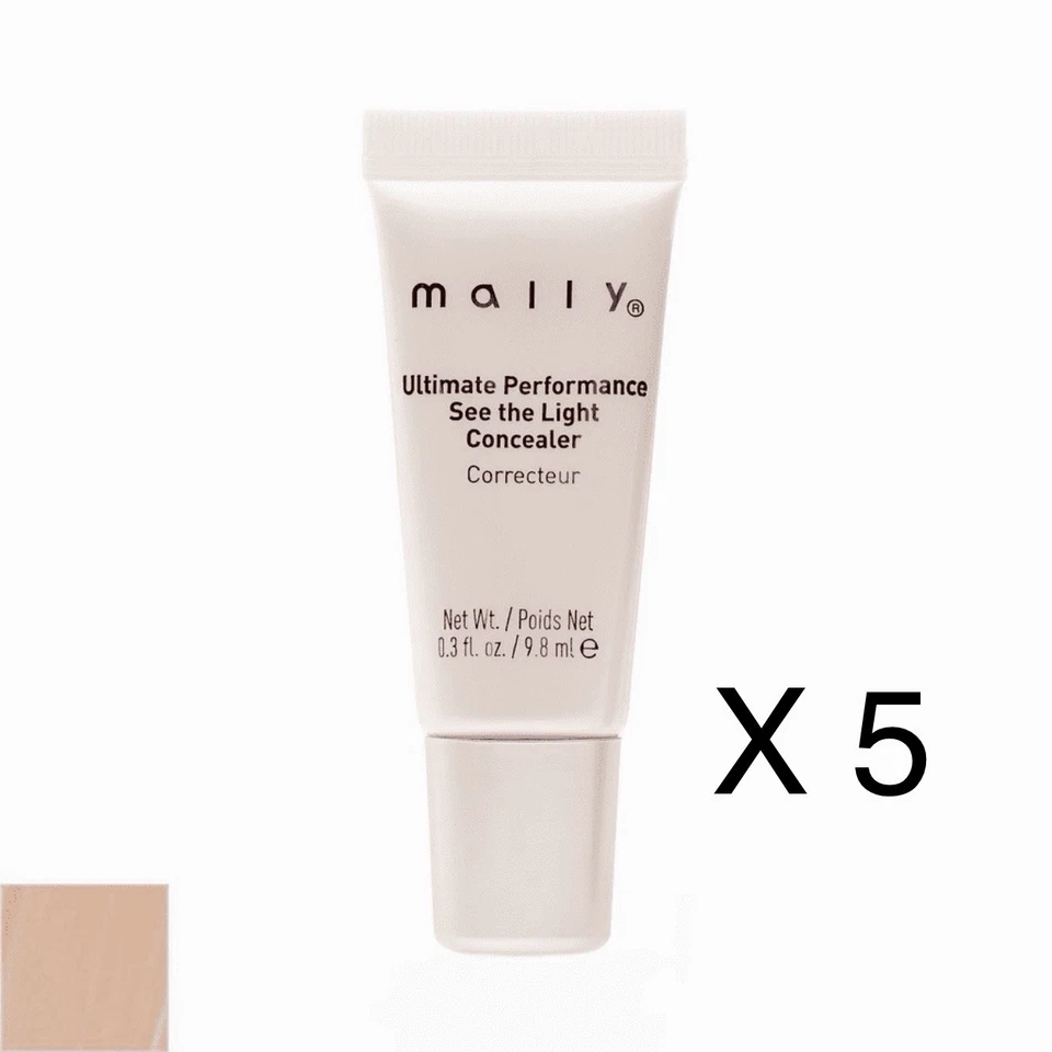 Corrector Mally Beauty Ultimate Performance See The Light mediano 5 piezas .3 FL OZ Foto 1 de 1