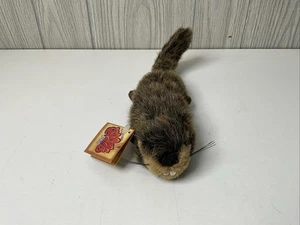 Original Mini Scoozie Pet Baby Pine Marten Kit Limited Edition 12” Plush Weasel - Picture 1 of 10