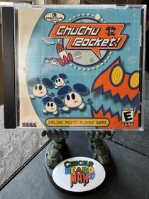 Chu Chu Rocket - Dreamcast (DC), Game, Manual, & Replacement Jewel Case