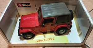 Jeep Sahara Wrangler  - Burago - Scala 1/18 - Foto 1 di 4