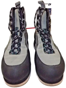 Zapatos de vadeo con fondo de fieltro Orvis botas 13XG-09 pesca tostado y negro para hombre talla 7-7,5 - Imagen 1 de 19