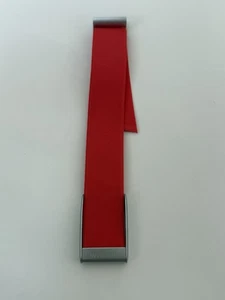Whoop 4.0 superknit band strap - Bright Red With Silver Buckle - Picture 1 of 2
