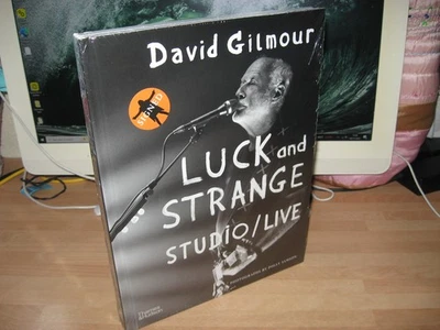 David Gilmour Signed x 2 Polly Sansom Luck and Strange 1st sealed ex Pink Floyd - Image 1 of 4