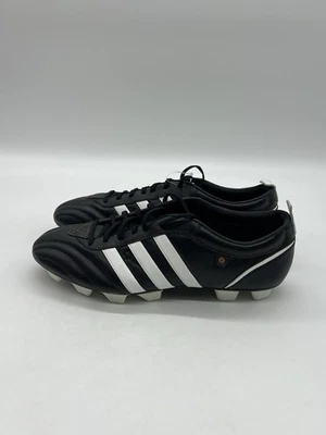 Adidas Telstar II FG 013927 Men  12 Black Leather Cleats Football/Soccers boots. - Image 1 of 4