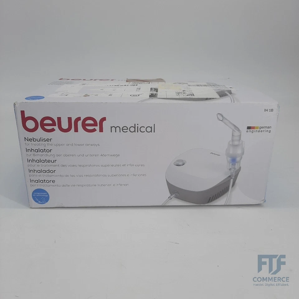 Beurer IH 18 Inhalator Vernebler Asthma Allergie Atemwege Top Zustand - Bild 1 von 1