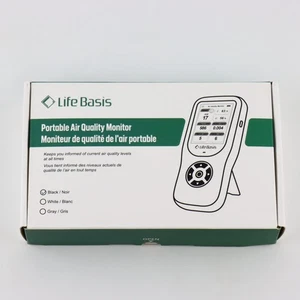 LifeBasis Monitor Qualità Aria Interno 10 in 1 Rilevatore Qualità Aria con Supporto NUOVO - Foto 1 di 8