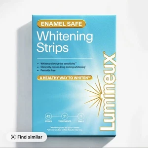 Lumineux Whitening Strips (21er Pack) für Mundpflege Kokos Aloe - Bild 1 von 5