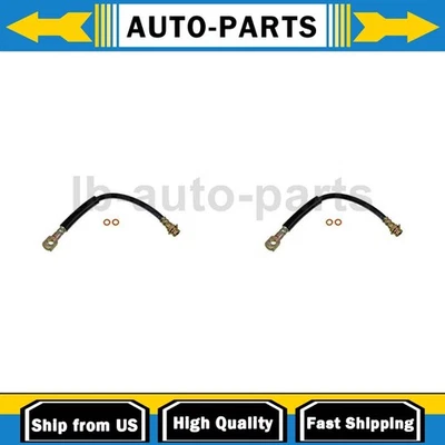 适用于庞蒂亚克 Firebird 1993 - 1995 雪佛兰科迈罗 1993 - 1995 前刹车软管 2x — 第 1/4 张图片