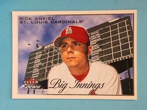 2001 Fleer Focus Big Innings Rick Ankiel St Louis Cardinals #1 ⚾ - Picture 1 of 2