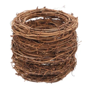 5 Pcs Rattan Garland Candle Rings Wreaths Craft to Decorate Frame - Bild 1 von 12