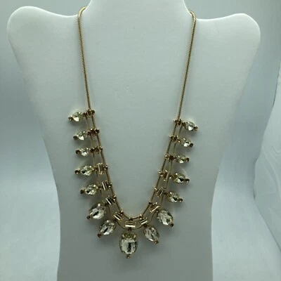 Swarovski Chic Arco Iris de Luz Ovalado Graduado y Cristales Baggett, Cadena Dorada Foto 1 de 4