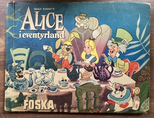 Complete Set 144 Rare Danish "Alice in Wonderland" Trading Cards + Album (1953) - Picture 1 of 20