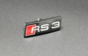 Audi A3 S3 RS3 steering wheel RS3 logo steering wheel emblem original new - Picture 1 of 3