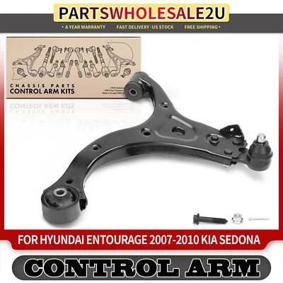 Front Left Lower Control Arm & Ball Joint Assy for Hyundai Entourage Kia Sedona - Imagem 1 de 4