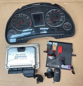 AUDI A4 V6 3.0 TDI ECU KIT 8E0909559H - Picture 1 of 4
