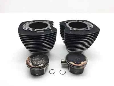 Front Rear Cylinder Jug Set 2008 Harley-Davidson Softail Custom FXSTC 2559 - Image 1 of 4
