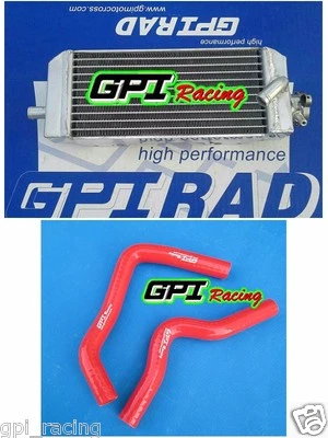 Aluminum radiator +RE hose SUZUKI RM85 RM 85 02-2019 2003 2004 2005 2006 2007 - Изображение 1 из 4