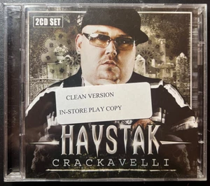 Haystak Crackavelli 2 CD Set 2007 Clean Version Rare!! FTW 7930 Near Mint - Imagen 1 de 6