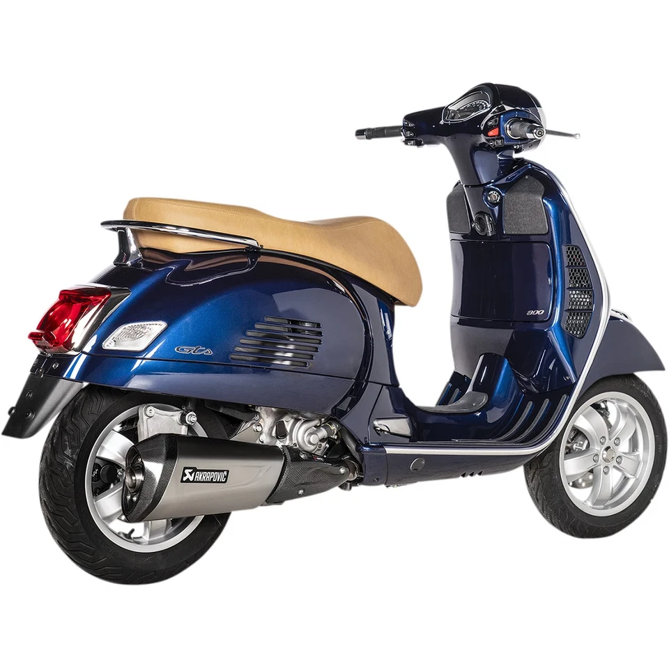 Scooter Slip-On Mufflers For Vespa GTS 300/SEI GIORNI/SUPER 21 - Imagen 1 de 4